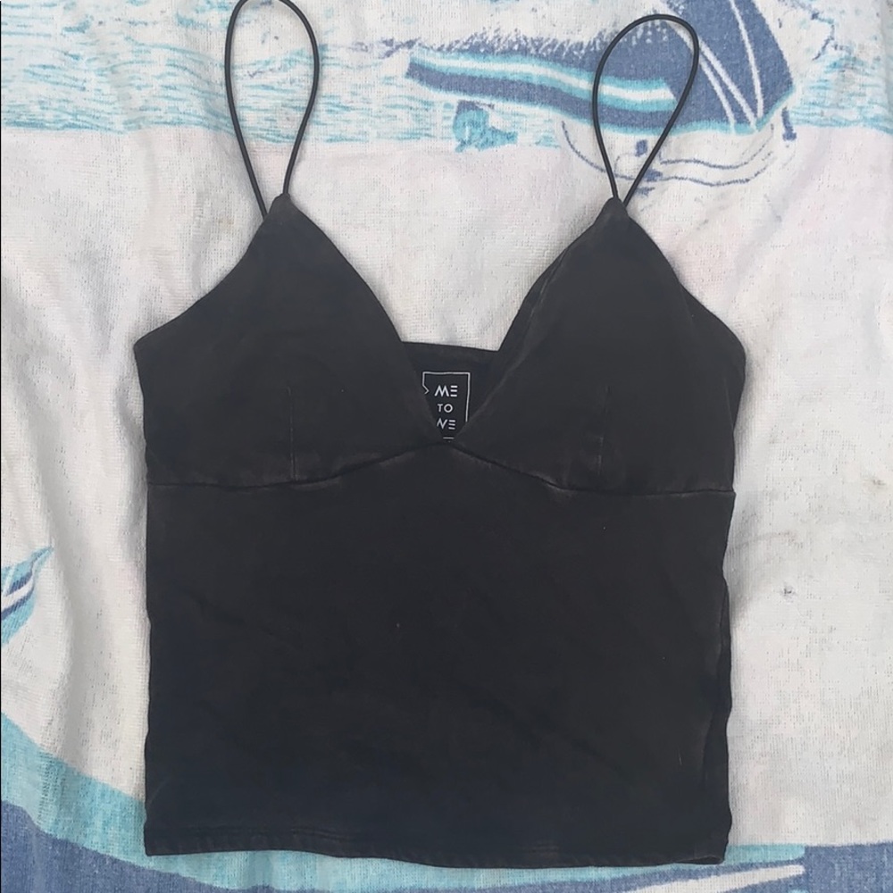 pacsun cropped tank top